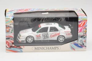 Alfa Romeo 155 V6 TI #26 Team Enstler K. Struwe DTM 1994 Minichamps 1:43 430940126 Metalli — kuva 4 / 4