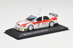 Alfa Romeo 155 V6 TI #27 M. Alen Presentation DTM 1995 Minichamps 1:43 430950227 Metalli — kuva 2 / 4