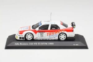 Alfa Romeo 155 V6 TI #27 M. Alen Presentation DTM 1995 Minichamps 1:43 430950227 Metalli