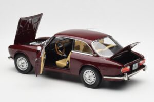 Alfa Romeo 2000 GTV Kastanjanpunainen Norev 1:18 187916 Metalli — kuva 5 / 8