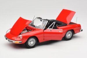 Alfa Romeo 2000 Spider Punainen Minichamps 1:18 180120930 Metalli — kuva 2 / 8