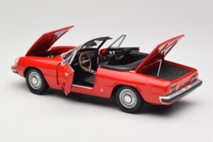 Alfa Romeo 2000 Spider Punainen Minichamps 1:18 180120930 Metalli — kuva 5 / 8