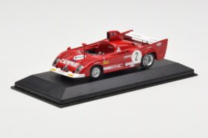 Alfa Romeo 33 TT 12 #2 A. Merzario / J. Laffite 1000km Monza Winner 1975 Minichamps 1:43 403751202 Metalli — kuva 2 / 4