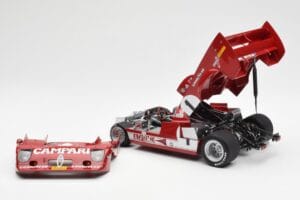 Alfa Romeo 33TT 12 #1 A. Merzario / J. Laffite 1000km Nurburgring Winner 1975 AUTOart 1:18 87505 Metalli — kuva 5 / 8