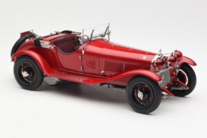 Alfa Romeo 6C 1750 GS Spider Bordeaux Punainen CMC 1:18 M-138 Metalli — kuva 4 / 6