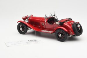 Alfa Romeo 6C 1750 GS Spider Bordeaux Punainen CMC 1:18 M-138 Metalli — kuva 5 / 6
