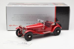 Alfa Romeo 6C 1750 GS Spider Bordeaux Punainen CMC 1:18 M-138 Metalli — kuva 6 / 6
