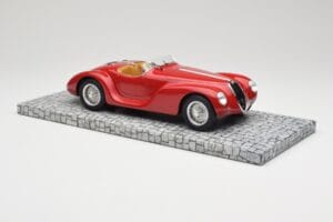 Alfa Romeo 6C 2500 SS Corsa Spider Punainen Minichamps 1:18 107120230 Hartsi — kuva 4 / 6