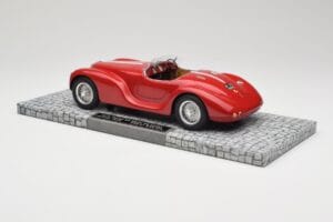 Alfa Romeo 6C 2500 SS Corsa Spider Punainen Minichamps 1:18 107120230 Hartsi — kuva 5 / 6