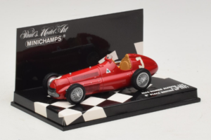 Alfa Romeo 159 Alfetta #3 C. Sanesi 6th Place British GP 1951 Minichamps 1:43 400511203 Metalli — kuva 2 / 5