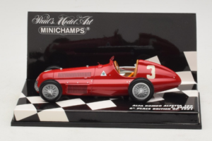 Alfa Romeo 159 Alfetta #3 C. Sanesi 6th Place British GP 1951 Minichamps 1:43 400511203 Metalli
