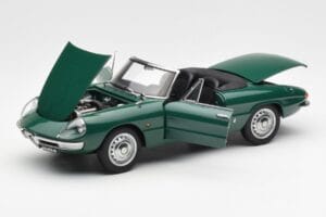 Alfa Romeo Duetto Spider Vihreä AUTOart 1:18 70138 Metalli — kuva 2 / 8