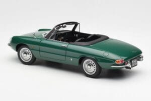 Alfa Romeo Duetto Spider Vihreä AUTOart 1:18 70138 Metalli — kuva 7 / 8