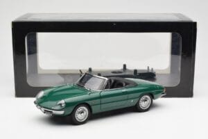Alfa Romeo Duetto Spider Vihreä AUTOart 1:18 70138 Metalli — kuva 8 / 8