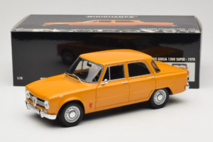 Alfa Romeo Giulia 1300 Super Oranssi Minichamps 1:18 180120900 Metalli — kuva 8 / 8