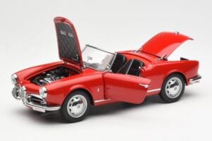Alfa Romeo Giulietta 1300 Spider Punainen AUTOart 1:18 70157 Metalli — kuva 2 / 8