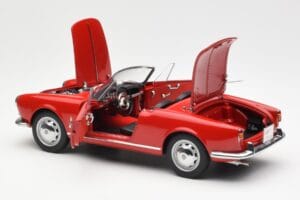 Alfa Romeo Giulietta 1300 Spider Punainen AUTOart 1:18 70157 Metalli — kuva 5 / 8