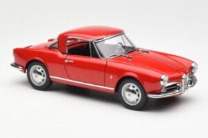 Alfa Romeo Giulietta 1300 Spider Punainen AUTOart 1:18 70157 Metalli — kuva 6 / 8