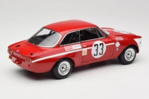 Alfa Romeo GTA 1300 Junior #33 T. Hezemans / G. van Lennep Hezemans Jarama 1972 Minichamps 1:18 100721233 Metalli — kuva 3 / 8