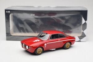 Alfa Romeo GTA 1300 Junior Punainen Minichamps 1:18 155120020 Metalli — kuva 6 / 6