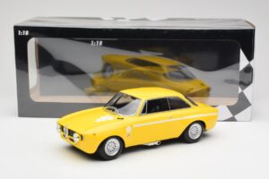 Alfa Romeo GTA 1300 Junior Keltainen Minichamps 1:18 155120024 Metalli — kuva 6 / 6