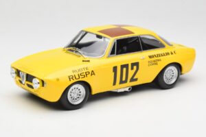 Alfa Romeo GTA 1300 #102 Squadra Corse R. Zanetti / M. Ruspa / Monzeglio Targa Florio 1971 Minichamps 1:18 155711202 Metalli
