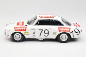 Alfa Romeo GTA 1300 #79 H. Rubens / C. Van Ryn 24 Hours of Spa 1971 Minichamps 1:18 155711279 Metalli — kuva 3 / 6