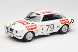 Alfa Romeo GTA 1300 #79 H. Rubens / C. Van Ryn 24 Hours of Spa 1971 Minichamps 1:18 155711279 Metalli