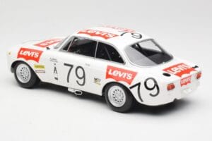 Alfa Romeo GTA 1300 #79 H. Rubens / C. Van Ryn 24 Hours of Spa 1971 Minichamps 1:18 155711279 Metalli — kuva 5 / 6