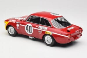 Alfa Romeo GTA 1300 #83 Autodelta C. Facetti / S. Truci 24 Hours of Spa 1972 Minichamps 1:18 155722283 Metalli — kuva 5 / 6