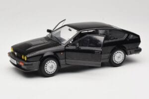 Alfa Romeo GTV6 Musta Solido 1:18 S1802302 Metalli — kuva 2 / 8