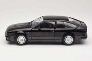 Alfa Romeo GTV6 Musta Solido 1:18 S1802302 Metalli — kuva 4 / 8