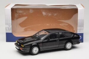 Alfa Romeo GTV6 Musta Solido 1:18 S1802302 Metalli — kuva 8 / 8