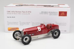 Alfa Romeo P3 #6 R. Caracciola Monza GP Winner 1932 CMC 1:18 M-221 Metalli — kuva 6 / 6