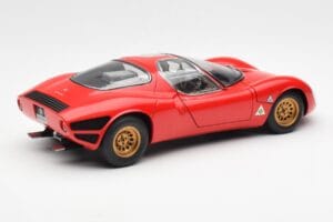 Alfa Romeo 33 Stradale Punainen AUTOart 1:18 70191 Metalli — kuva 3 / 8
