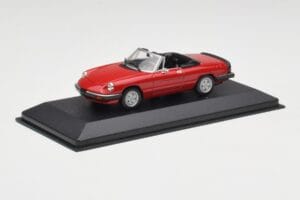 Alfa Romeo Spider 2000 Alfa Punainen Minichamps 1:43 436120760 Metalli — kuva 2 / 4