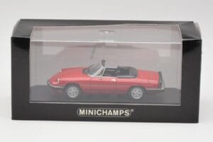 Alfa Romeo Spider 2000 Alfa Punainen Minichamps 1:43 436120760 Metalli — kuva 4 / 4