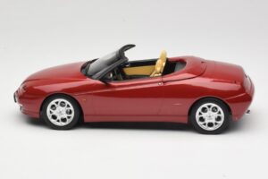 Alfa Romeo Spider 916 Proteo Red Metallic Norev 1:18 187854 Metalli — kuva 3 / 6