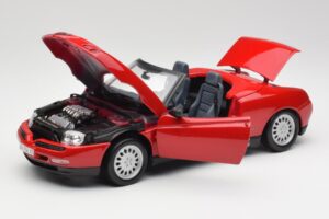 Alfa Romeo Spider 916 Alfa Punainen Maisto 1:18 50278 Metalli — kuva 2 / 8