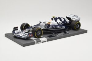 AlphaTauri AT03 #22 Y. Tsunoda Bahrain GP 2022 Minichamps 1:18 117220122 Metalli — kuva 2 / 6