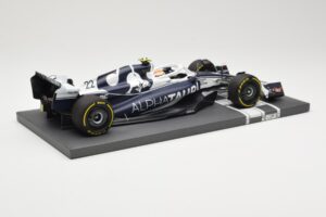 AlphaTauri AT03 #22 Y. Tsunoda Bahrain GP 2022 Minichamps 1:18 117220122 Metalli — kuva 3 / 6