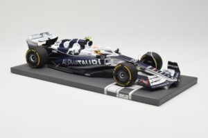AlphaTauri AT03 #22 Y. Tsunoda Bahrain GP 2022 Minichamps 1:18 117220122 Metalli — kuva 4 / 6