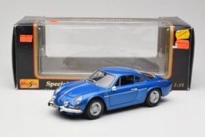 Alpine A110 1600 S Alpine Blue Maisto 1:18 50321 Metalli — kuva 8 / 8