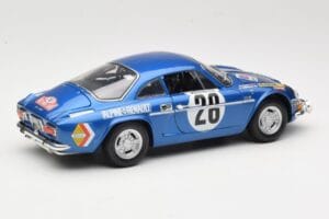 Alpine A110 1600S #28 Alpine-Renault O. Andersson / D. Stone Rally Monte Carlo 1971 Maisto 1:18 56033 Metalli — kuva 3 / 8