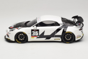 Alpine A110 GT4+ #36 J. Pla / J. Gilbert / J-M. Leandri Ultimate GT Endurance Cup 2024 Otto 1:18 OT1201 Hartsi — kuva 3 / 6