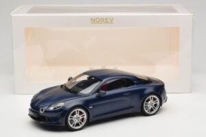 Alpine A110 S A120 Matte Storm Blue Norev 1:18 185444 Metalli — kuva 6 / 6