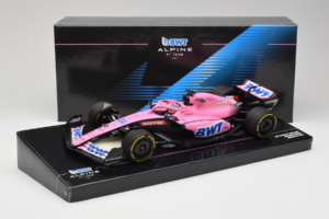 Alpine A522 BWT #14 F. Alonso BWT Alpine F1 Team Bahrain Grand Prix 2022 Minichamps 1:18 147220114 Hartsi — kuva 7 / 7