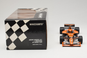 Arrows A21 Supertec #19 J. Verstappen Arrows F1 Team Canadian Grand Prix 2000 Minichamps 1:18 180000119 Metalli — kuva 6 / 7