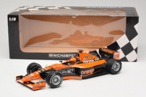 Arrows A21 Supertec #19 J. Verstappen Arrows F1 Team Canadian Grand Prix 2000 Minichamps 1:18 180000119 Metalli — kuva 7 / 7