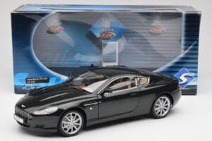 Aston Martin DB9 Musta Solido 1:18 15025600 Metalli — kuva 8 / 8